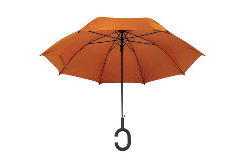 Macma Stockregenschirm Regenschirm "Hände frei" / Farbe: orange von Macma