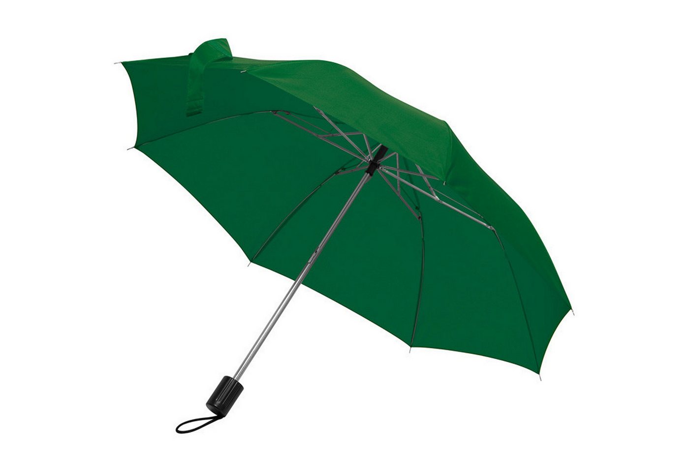 Livepac Office Taschenregenschirm Taschen-Regenschirm / mit Schutzhülle / Farbe: dunkelgrün von Livepac Office