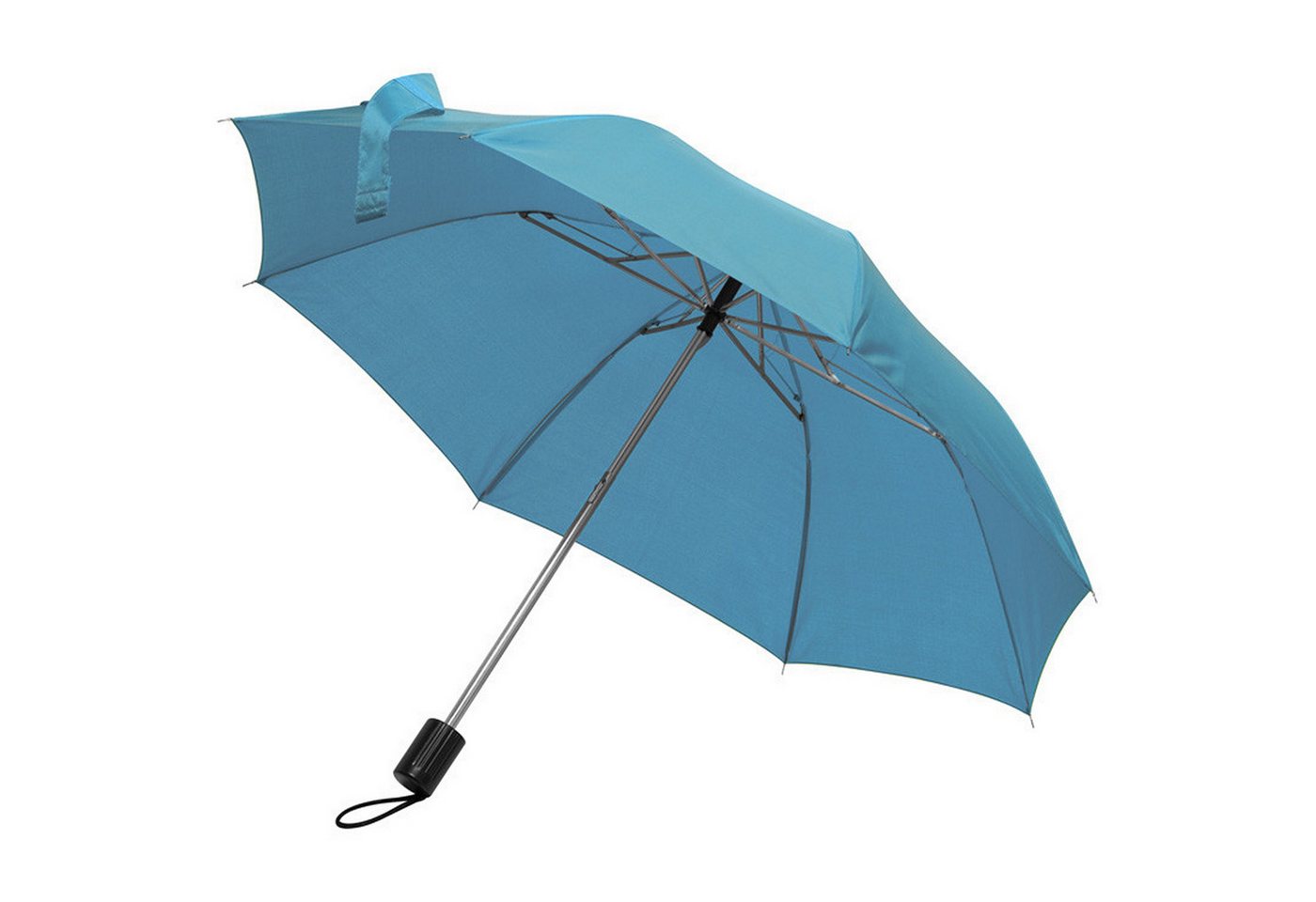 Livepac Office Taschenregenschirm Taschen-Regenschirm / mit Schutzhülle / Farbe: hellblau von Livepac Office