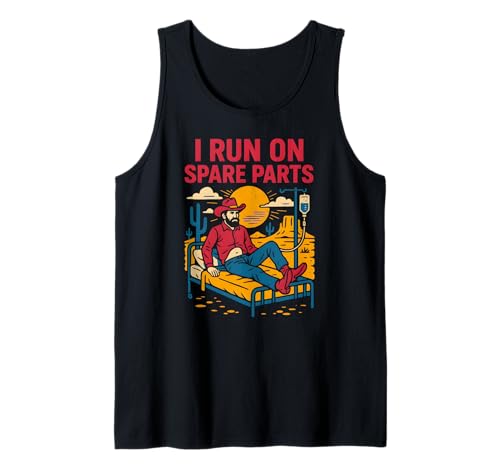 Leberchirurgie I Run on Spare Parts Fun Herren Patient Tank Top Leberchirurgie I Run on Spare Parts Fun Herren Patient Tank Top von Liver Transplant Hospital Get Well Nurse Wear