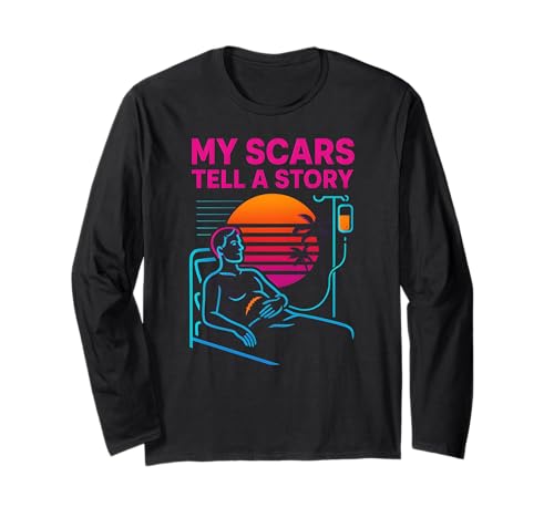 Transplant My Scars Tell a Story Vintage Herren Chirurgie Patien Langarmshirt Transplant My Scars Tell a Story Vintage Herren Chirurgie Patien Langarmshirt von Liver Transplant Hospital Get Well Nurse Wear