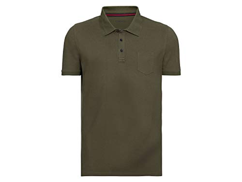 Livergy Poloshirt T-Shirt mit Knopfleist & Kragen ++ Plussize ++ Grün 4XL von Livergy