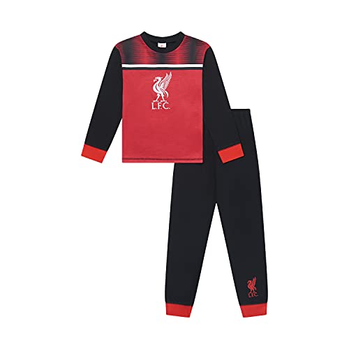 Liverpool F.C. Jungen-Schlafanzug, LFC PJ Set, Alter 3 bis 15 Jahre, offizielles Fußball-Merchandise, rot, 7-8 Jahre von Liverpool FC