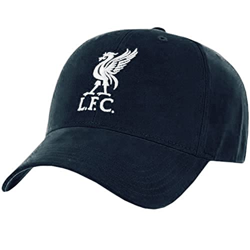 Liverpool FC Core bestickte Baseballkappe, Marineblau, EinheitsgröÃŸe von Liverpool FC