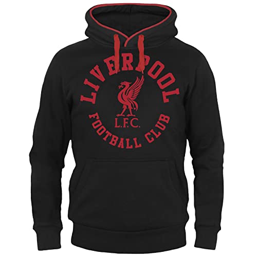 Liverpool FC - Herren Fleece-Hoody mit Grafik-Print - Offizielles Merchandise - Geschenk für Fußballfans - 3XL von Liverpool FC