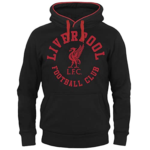 Liverpool FC - Herren Fleece-Hoody mit Grafik-Print - Offizielles Merchandise - Geschenk für Fußballfans - M von Liverpool FC