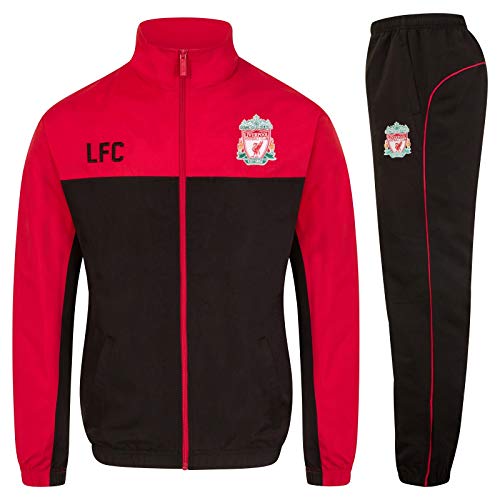 Liverpool FC - Herren Trainingsanzug - Jacke & Hose - Offizielles Merchandise - Geschenk für Fußballfans - Rot - 3XL von Liverpool FC