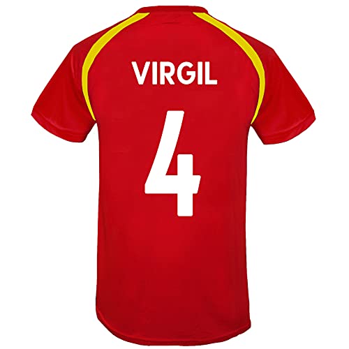 Liverpool FC - Jungen Trainingstrikot - Offizielles Merchandise - Rot - Virgil 4-8-9 Jahre von Liverpool FC