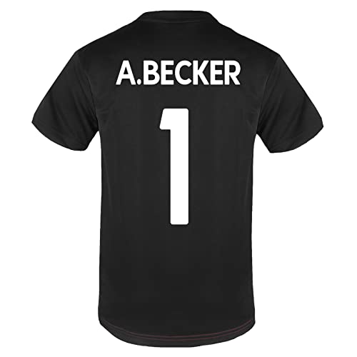 Liverpool FC - Jungen Trainingstrikot - Offizielles Merchandise - Schwarz - Alisson Becker 1-6-7 Jahre von Liverpool FC