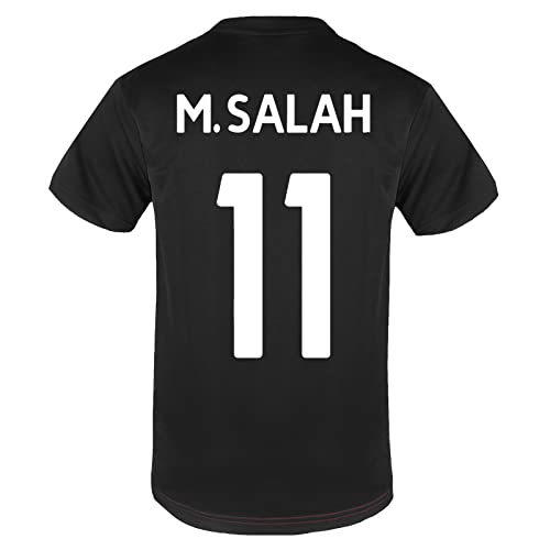 Liverpool FC - Jungen Trainingstrikot - Offizielles Merchandise - Schwarz - Salah 11-6-7 Jahre von Liverpool FC
