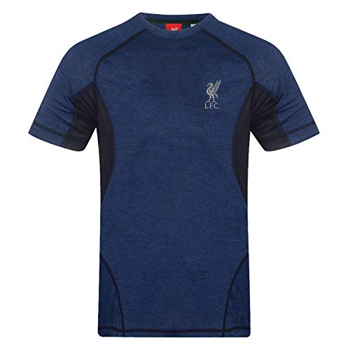 Liverpool FC - Jungen Trainingstrikot aus Polyester - Offizielles Merchandise - Geschenk für Fußballfans - Königsblau - 8-9 Jahre von Liverpool FC