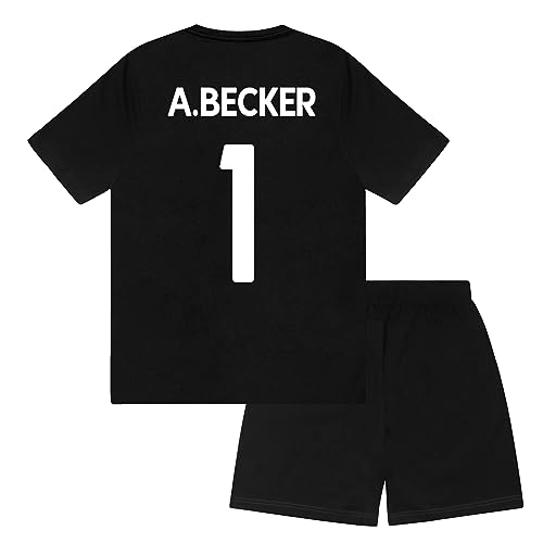 Liverpool FC - Kinder Schlafanzug-Shorty - Offizielles Merchandise - Geschenk für Fußballfans - Schwarz A.Becker - 10-11 Jahre von Liverpool FC