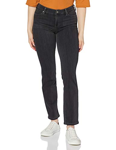 Liverpool Jeans Damen Sadie Straight Hose, Grau (Meteorite F), 32W / 32L von Liverpool Jeans