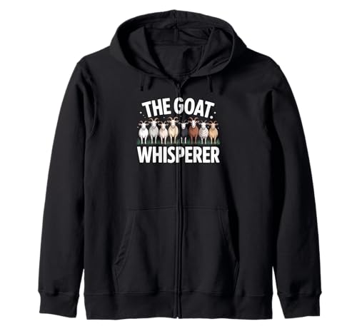 Lustiger Ziegenflüsterer Spruch Bauernhof Tier Humor Frauen Männer Witz Kapuzenjacke Lustiger Ziegenflüsterer Spruch Bauernhof Tier Humor Frauen Männer Witz Kapuzenjacke von Livestock Farmer Humor Goat Lover Dad Mom Sarcasm