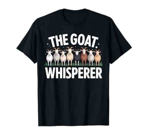 Lustiger Ziegenflüsterer Spruch Bauernhof Tier Humor Frauen Männer Witz T-Shirt Lustiger Ziegenflüsterer Spruch Bauernhof Tier Humor Frauen Männer Witz T-Shirt von Livestock Farmer Humor Goat Lover Dad Mom Sarcasm
