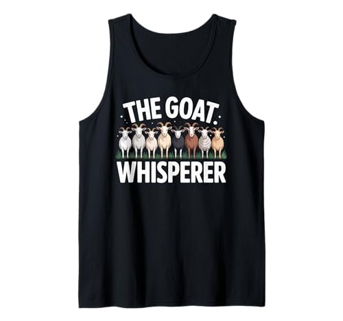 Lustiger Ziegenflüsterer Spruch Bauernhof Tier Humor Frauen Männer Witz Tank Top Lustiger Ziegenflüsterer Spruch Bauernhof Tier Humor Frauen Männer Witz Tank Top von Livestock Farmer Humor Goat Lover Dad Mom Sarcasm