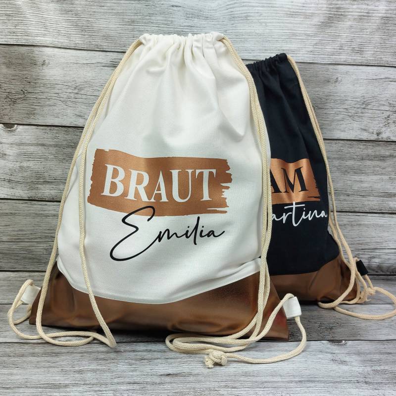 Jga-Turnbeutel - Kupfer Mit Namen Personalisiert von LiviettaShop