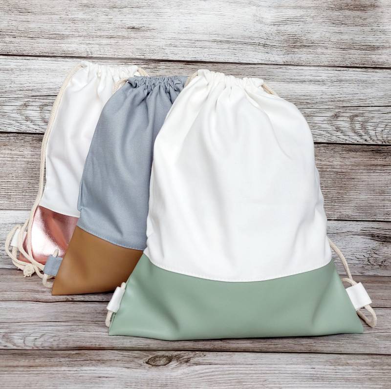 Kinder Turnbeutel Mit Pu-Borte von LiviettaShop