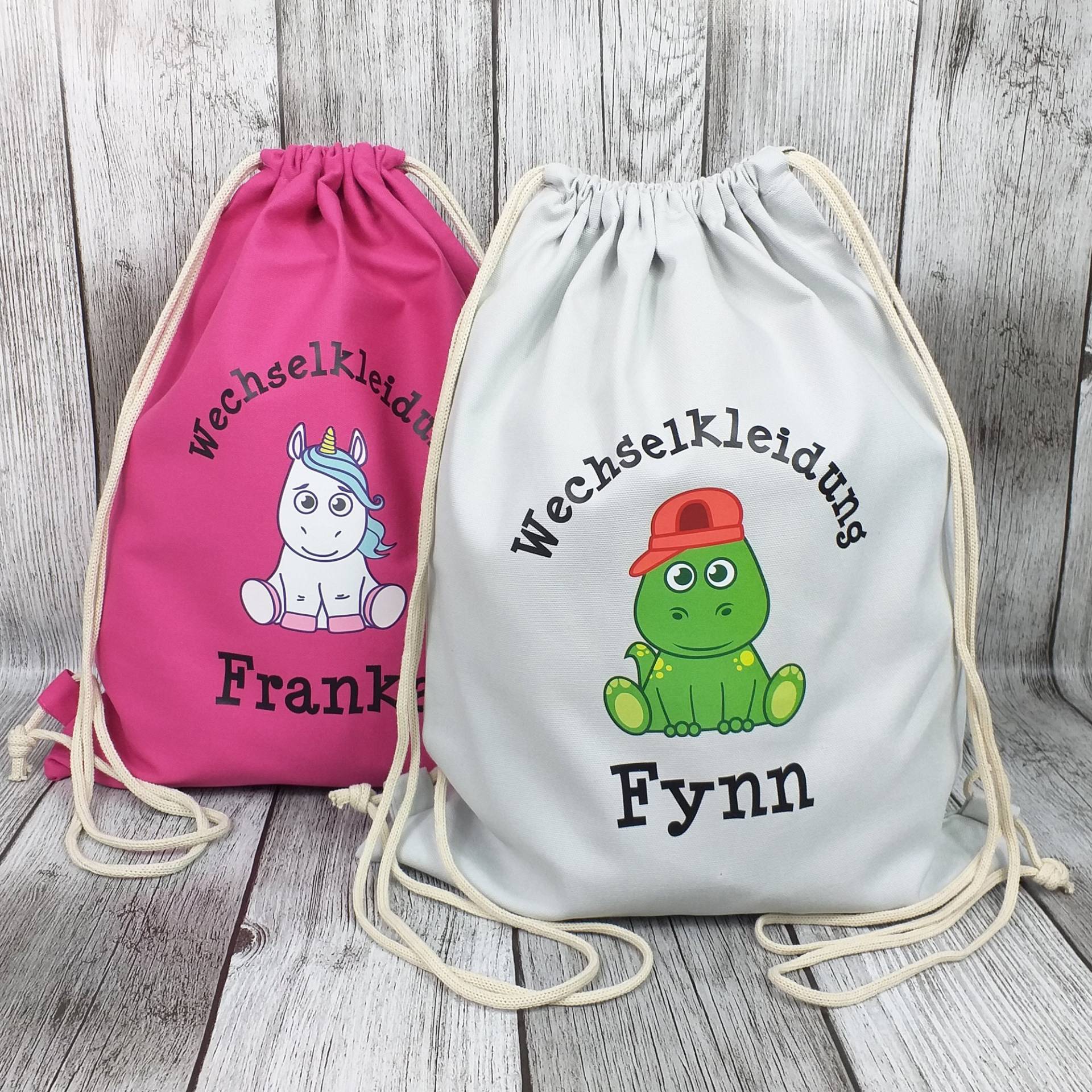 Wechselkleidung - Kita Beutel Mit Namen von LiviettaShop