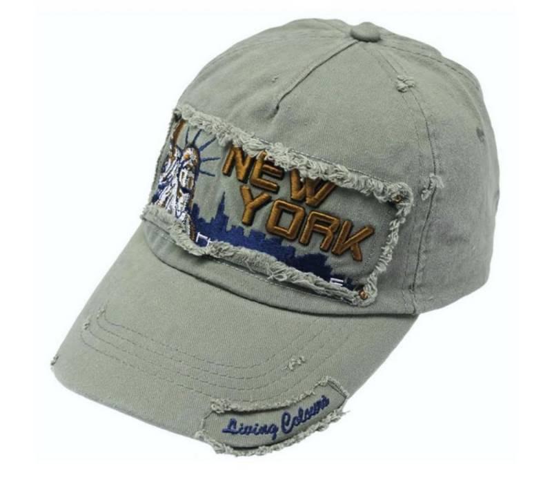 Living Colours Baseball Cap New York Used-Optik Living Colours Baseball Cap New York Used-Optik von Living Colours