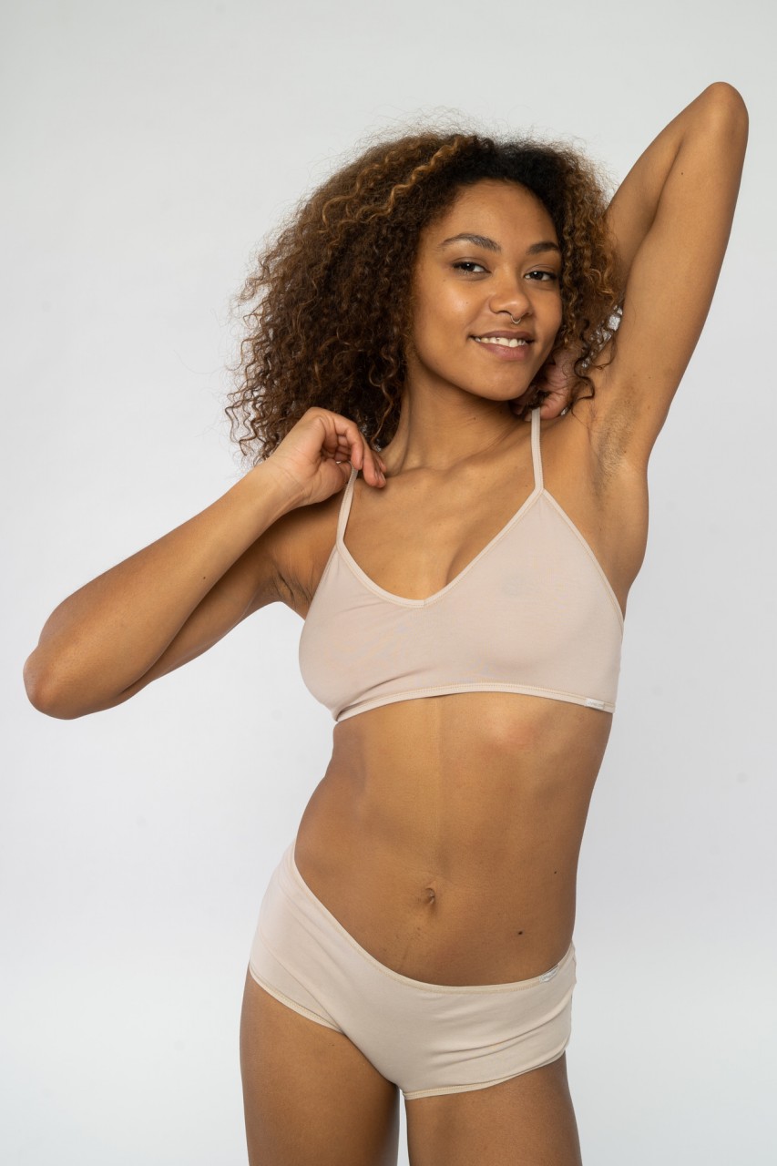 CAMILLA Bustier aus Bio Baumwolle, Baumwolle CAMILLA Bustier aus Bio Baumwolle, Baumwolle von Living Crafts