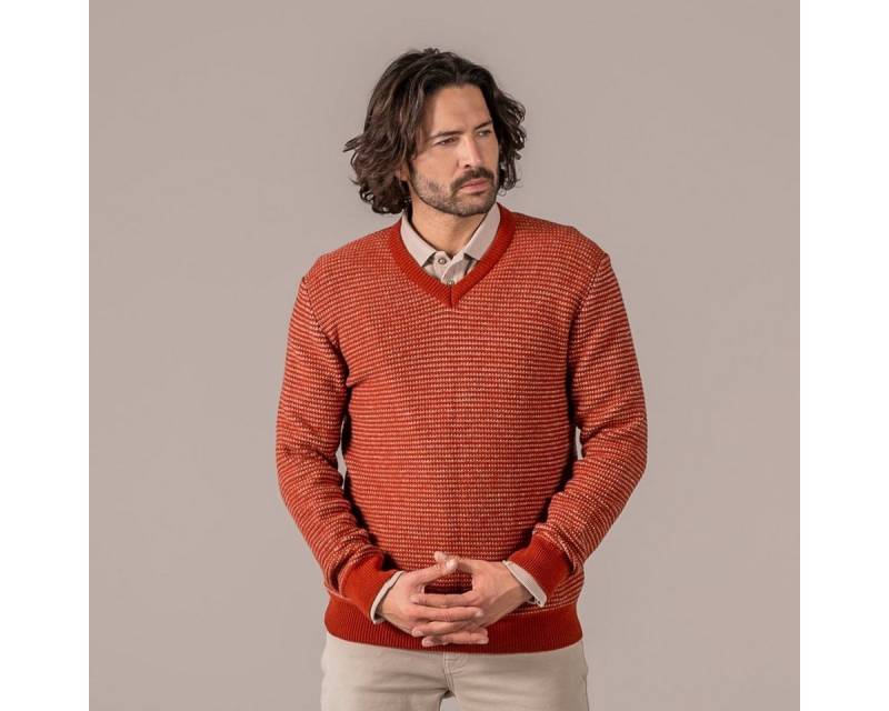 LIVING CRAFTS Strickpullover PIERCE GOTS zertifiziert von Living Crafts