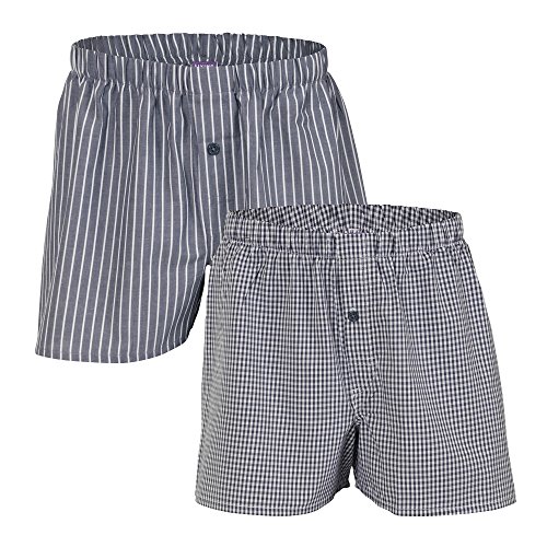Living Crafts Boxer-Shorts, 2er-Pack S, Anthracite Living Crafts Boxer-Shorts, 2er-Pack S, Anthracite von Living Crafts