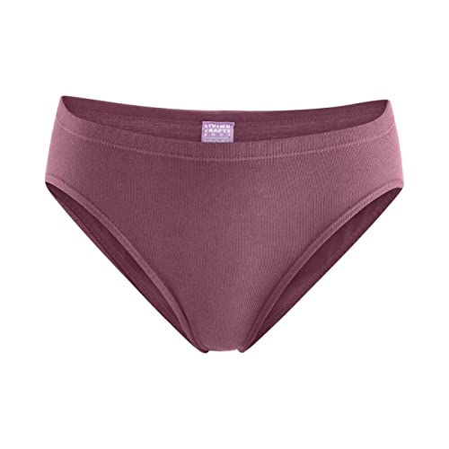 Living Crafts Damen Tanga Slip Bio Baumwolle (40/42, Dark Rose) von Living Crafts