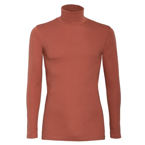 Living Crafts - Helge | Rollkragen-Shirt - Klassischer Turtleneck-Stil, Anschmiegsame Bio-Baumwolle, Vielseitig Kombinierbar, Doppelnahtsaum, Wärmend von Living Crafts