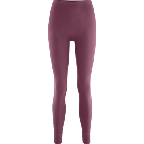 Living Crafts - Jessica | Lange Unterhose - Bequemes Feinripp, Seitennahtlos, Elastischer Bund, Breite doppelt gelegte Bündchen (, Dark Rose) von Living Crafts