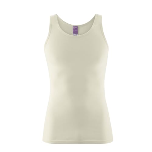 Living Crafts - Joseph | Unterhemd - Bio-Baumwolle gepaart mit ausgezeichnetem angesagten Retro-Look, Sonderedition (4, Natural) von Living Crafts