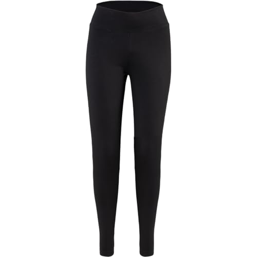 Living Crafts - LANESSA | Leggings - Sportliche Activewear, figurbetonte Passform, breiter weich umgenähter Bund, Elasthananteil, hohe Formstabilität (, Black) von Living Crafts