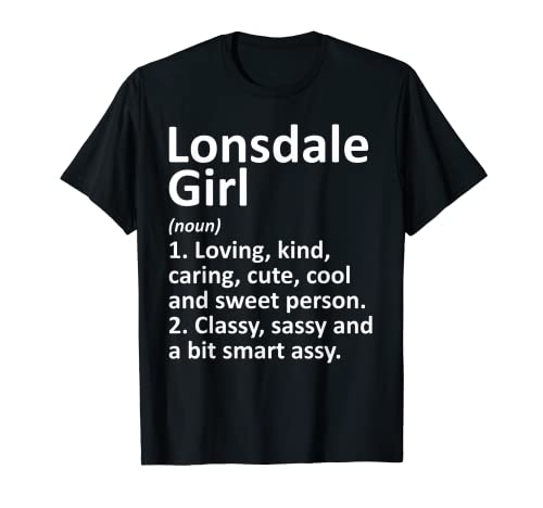 Lonsdale Mädchen MN Minnesota Witziges Geschenk für die Stadt T-Shirt Lonsdale Mädchen MN Minnesota Witziges Geschenk für die Stadt T-Shirt von Living In MN Proud Vintage USA Born Sports Present