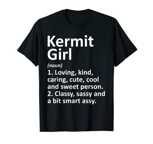 Kermit Girl TX Texas Witziges Geschenk für die Stadt T-Shirt Kermit Girl TX Texas Witziges Geschenk für die Stadt T-Shirt von Living In TX Proud Vintage USA Born Sports Present