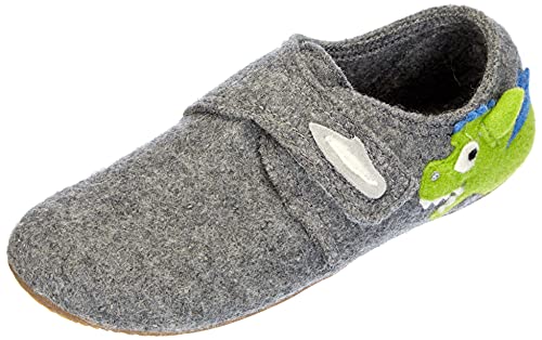 Living Kitzbühel 3441-0610 Slipper, grau, 35 EU von Living Kitzbühel