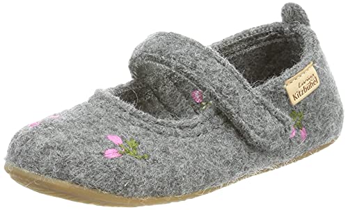 Living Kitzbühel 3822-0610 Slipper, grau, 25 EU von Living Kitzbühel