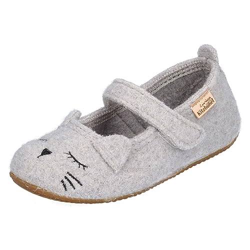 Living Kitzbühel 4024-0620-28 Slipper, hellgrau, 28 EU von Living Kitzbühel