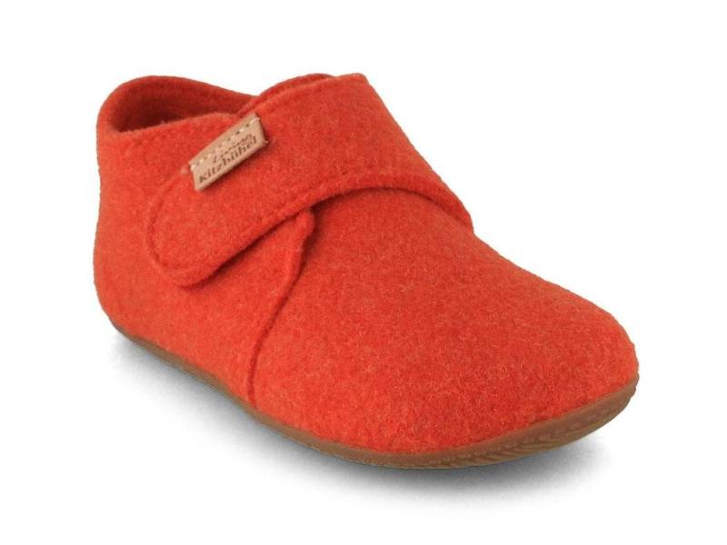 Living Kitzbühel Baby Klettschuh Filz, clementine, mädchen, jungen, winter Hausschuh Klettverschluss von Living Kitzbühel