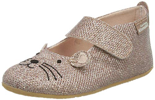 Living Kitzbühel Jungen Mädchen Babyballerina Maus Hausschuh, Imperial, 19 EU von Living Kitzbühel