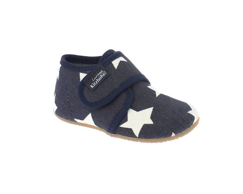 Living Kitzbühel Cotton Hausschuh (1-tlg) Hausschuh - Baumwolle - Weiter Klettverschluss von Living Kitzbühel