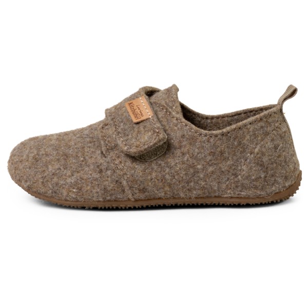 Living Kitzbühel - Franzi Filz Klettschuh - Hausschuhe Gr 38 braun von Living Kitzbühel