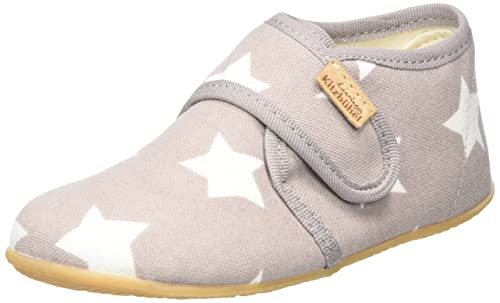 Living Kitzbühel Jungen Unisex Kinder Babyklett. Sterne Hausschuh, Cloud, 30 EU von Living Kitzbühel