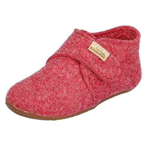 Living Kitzbühel Unisex Baby Babyklettschuh Filz unifarben (Astro Dust, EU Schuhgrößensystem, Baby, Numerisch, M, 21) von Living Kitzbühel