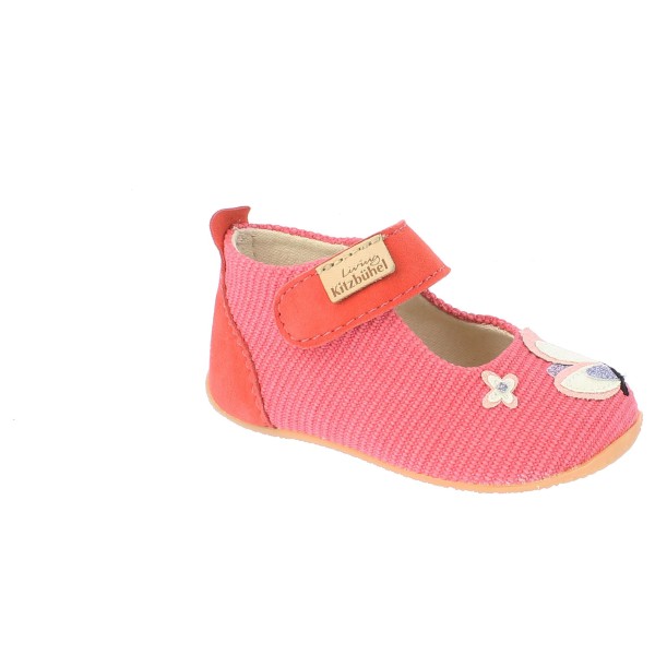 Living Kitzbühel - Kid's Babyklett Sterne - Hüttenschuhe Gr 24 rosa von Living Kitzbühel