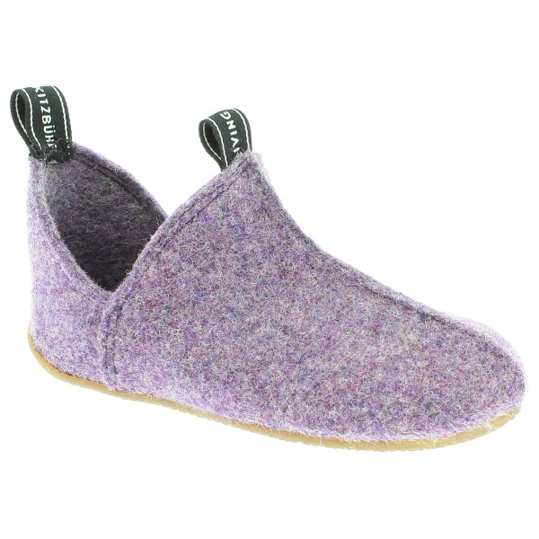 Living Kitzbühel - Kid's Slipper Filz mit Mittelnaht - Hüttenschuhe Gr 26 lila von Living Kitzbühel