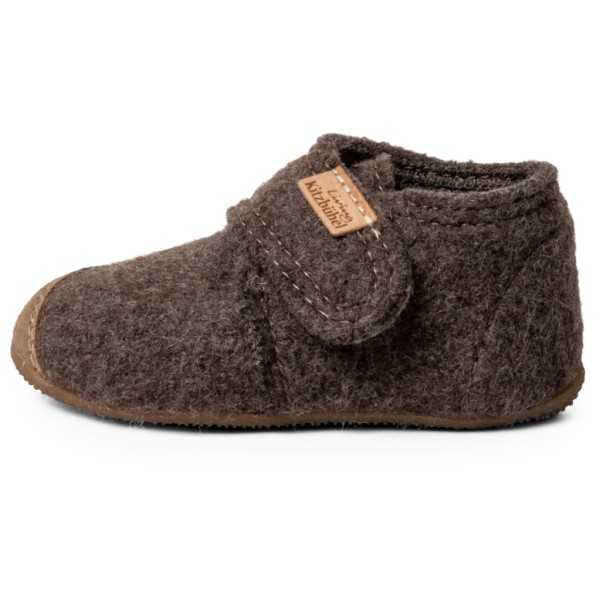Living Kitzbühel - Kid's Willi Walk Klettschuh - Hausschuhe Gr 23 braun von Living Kitzbühel