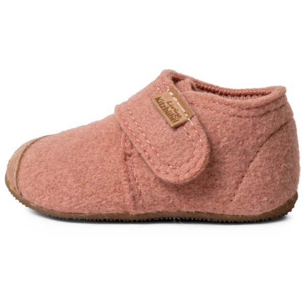 Living Kitzbühel - Kid's Willi Walk Klettschuh - Hausschuhe Gr 26 rosa/braun von Living Kitzbühel