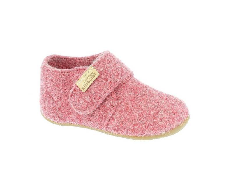 Living Kitzbühel Klettschuh Filz (Wolle) Unifarben astro rot Kleinkinder (27-30) Hausschuh von Living Kitzbühel