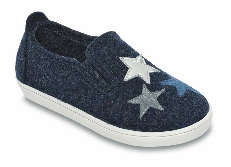 Living Kitzbühel Living Kitzbühel 3241 Slip-on Stern Galax Wolle blau Hausschuh von Living Kitzbühel