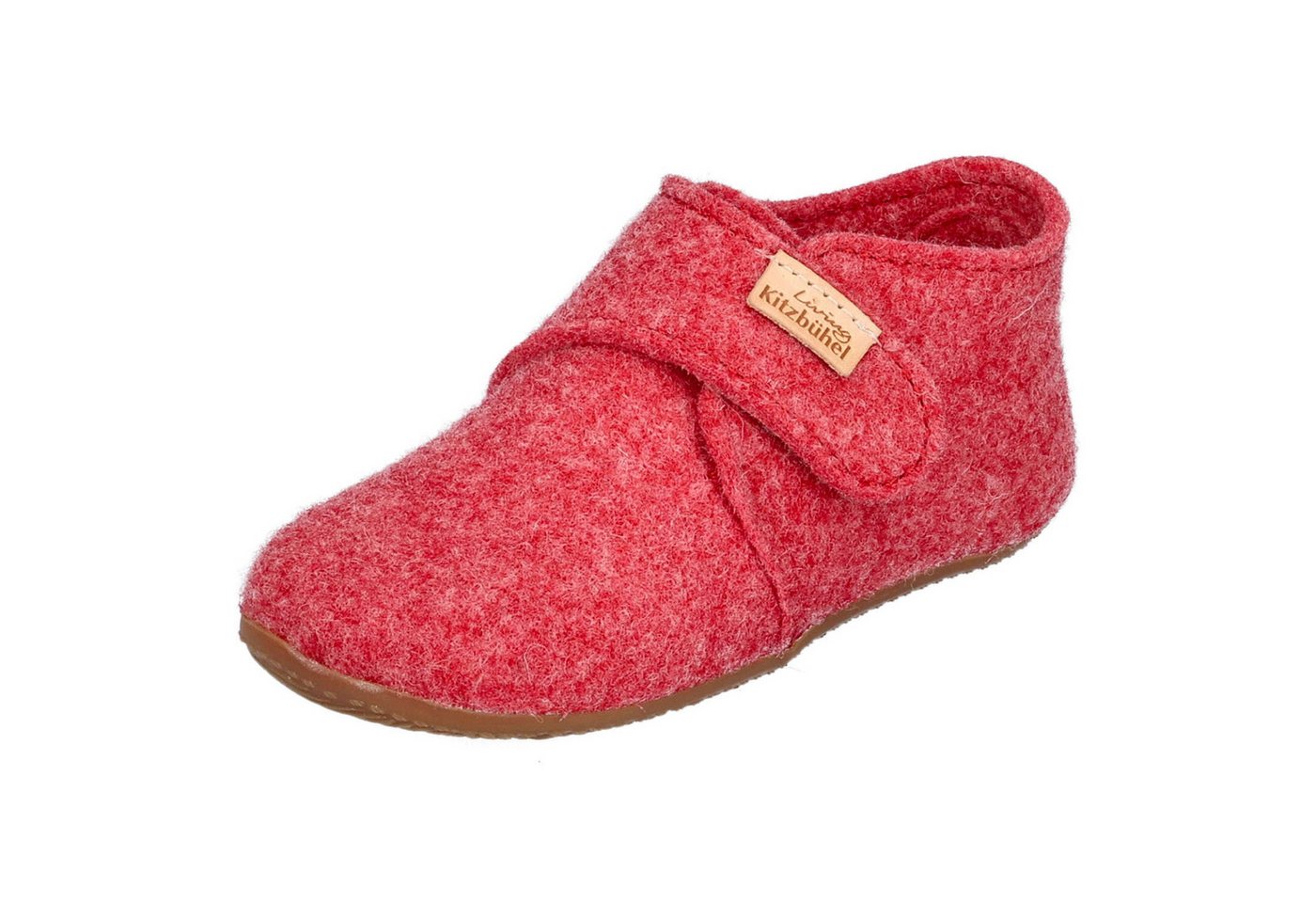 Living Kitzbühel Living Kitzbühel Babyklettschuh Filz unifarben Astro Dust Slipper von Living Kitzbühel